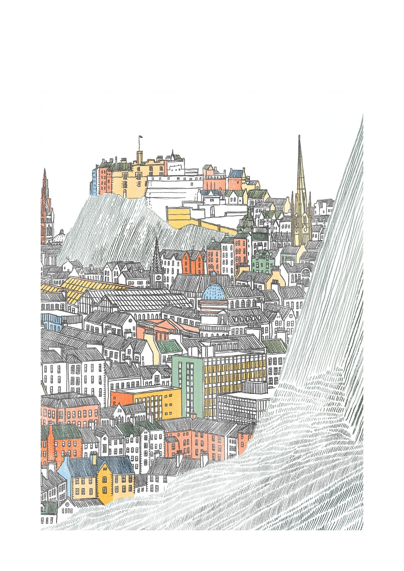 Castle from the Crags